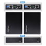 StarTech.com Kit Extensor de Ethernet VDSL2 VDSL-LAN-EXTENDER-EU Negro