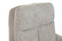 DKD Home Decor Silla de Poliéster y Metal Gris con Ruedas