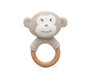KioKids Mordedor Mono Madera y Algodón +3 meses