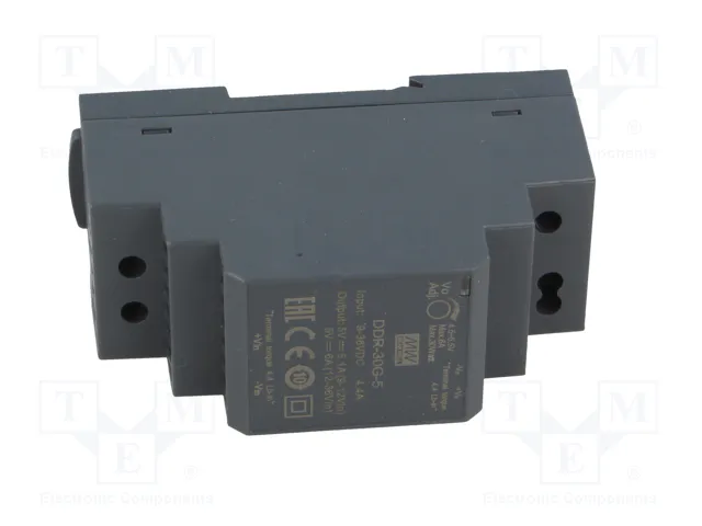 MEAN WELL DDR-30G-5 Convertidor DC/DC 5V 6A 30W MEAN WELL DDR-30G-5 Convertidor DC/DC 5V 6A 30W