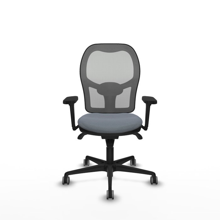 PIQUERAS Y CRESPO Silla de oficina Jorquera con mecanismo Sincro Gris PIQUERAS Y CRESPO Silla de oficina Jorquera con mecanismo Sincro Gris