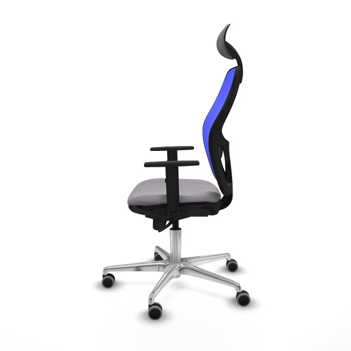 PIQUERAS Y CRESPO Silla de oficina Jorquera Gris y Azul PIQUERAS Y CRESPO Silla de oficina Jorquera Gris y Azul