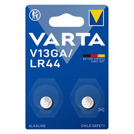 Varta Batería de Botón V13GA (LR44) 1.55V Alcalina 2 Piezas