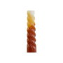 DKD Home Decor Set de 4 Velas de Cera de Parafina Bicolor