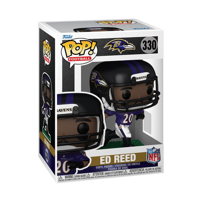 NFL: Legends POP! Sports Vinyl Figura Legends- Ed Reed(Ravens) 9 cm NFL: Legends POP! Sports Vinyl Figura Legends- Ed Reed(Ravens) 9 cm