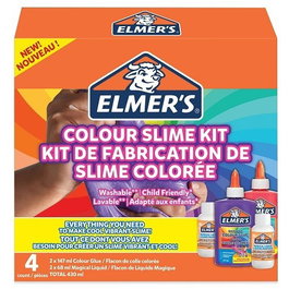 Elmer's Slime Starter Pack Kit Completo Colores Opacos