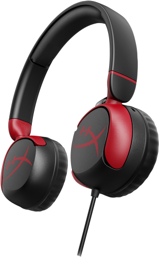 HyperX Cloud Mini Auriculares Gaming 7G8F4AA Negro/Rojo Supraaurales Cableados para Niños y Adolescentes Conexión 3.5mm