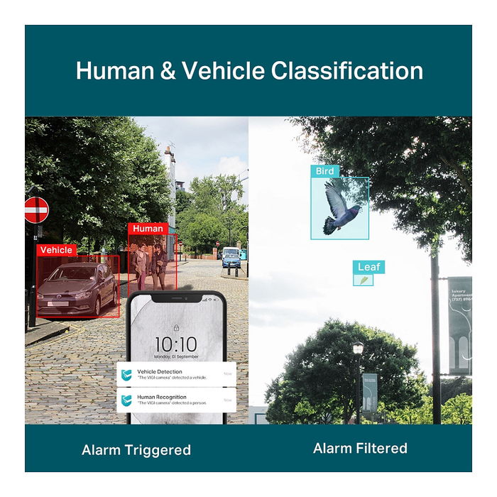 TP-Link Cámara VIGI C240I(4mm) IP Interior/Exterior 4MP Lente 4mm