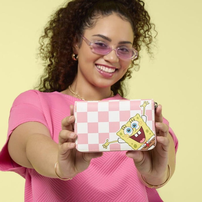 LOUNGEFLY Cartera SpongeBob SquarePants & Patrick Star Checkered LOUNGEFLY Cartera SpongeBob SquarePants & Patrick Star Checkered