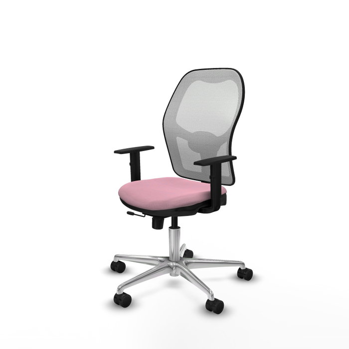 PIQUERAS Y CRESPO Silla de oficina Jorquera Rosa y Blanca PIQUERAS Y CRESPO Silla de oficina Jorquera Rosa y Blanca