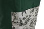 DKD Home Decor Bolsa de Algodón para Restos 40x40x60 cm Blanco y Verde