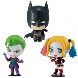 Bandai Gashapon Batman Capchara Set Bolas 30 Unidades