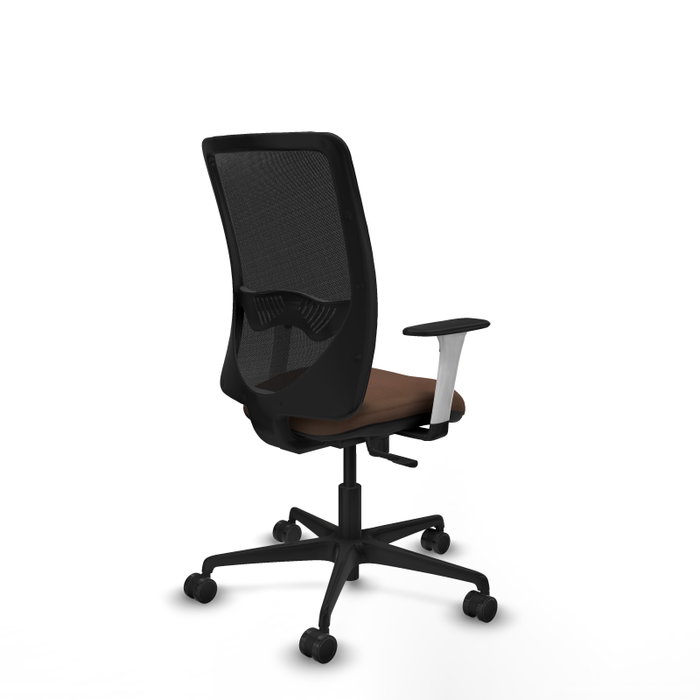 PIQUERAS Y CRESPO Silla de oficina Zulema con mecanismo Sincro, Marrón y Negro PIQUERAS Y CRESPO Silla de oficina Zulema con mecanismo Sincro, Marrón y Negro