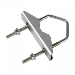 Televes Mordaza para Mástil Ø25mm a 45mm Zinc+RPR Acero Galvanizado