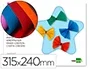 Liderpapel Bloc Trabajos Manuales Crespón 240x315mm 10 Hojas Colores Surtidos