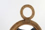 DKD Home Decor Espejo de Ratán 39x2x68 cm Marrón Natural