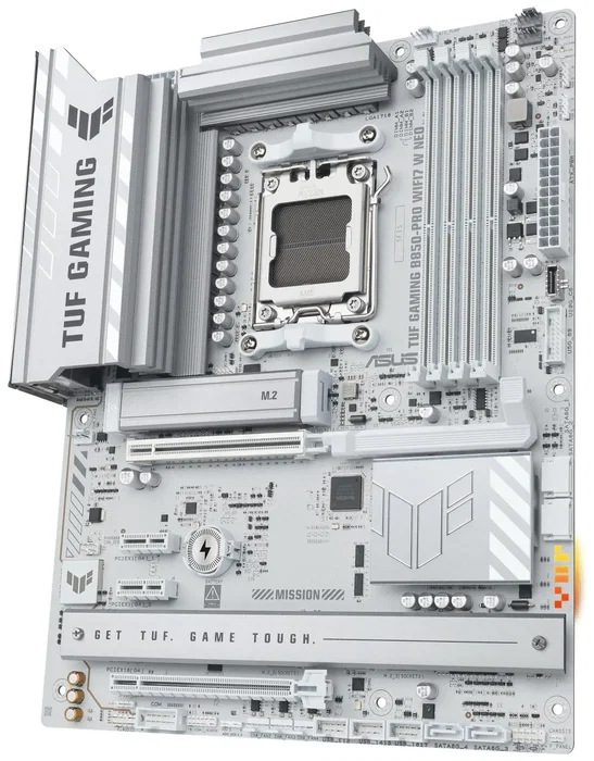 ASUS TUF GAMING B850-PRO WIFI7 W NEO Blanco, AM5, DDR5, ATX ASUS TUF GAMING B850-PRO WIFI7 W NEO Blanco, AM5, DDR5, ATX