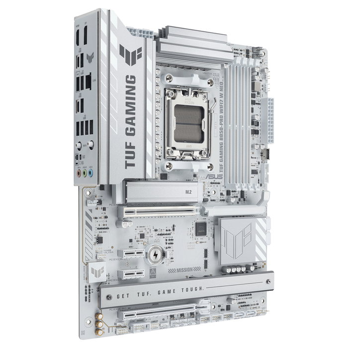ASUS TUF GAMING B850-PRO WIFI7 W NEO Placa Base ATX, AMD AM5, DDR5, Wi-Fi 7, Bluetooth 5.4, 2.5 GbE, SATA III, M.2, 4 Ranuras RAM