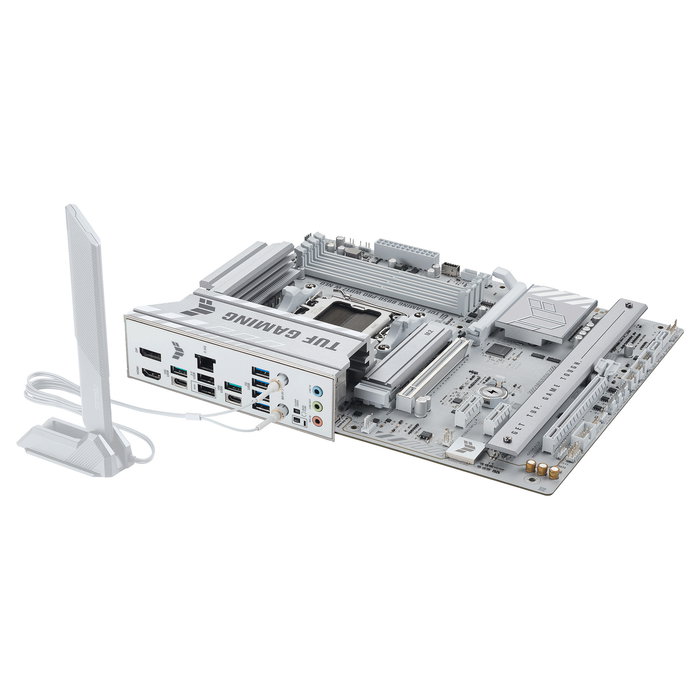 ASUS TUF GAMING B850-PRO WIFI7 W NEO Placa Base ATX, AMD AM5, DDR5, Wi-Fi 7, Bluetooth 5.4, 2.5 GbE, SATA III, M.2, 4 Ranuras RAM