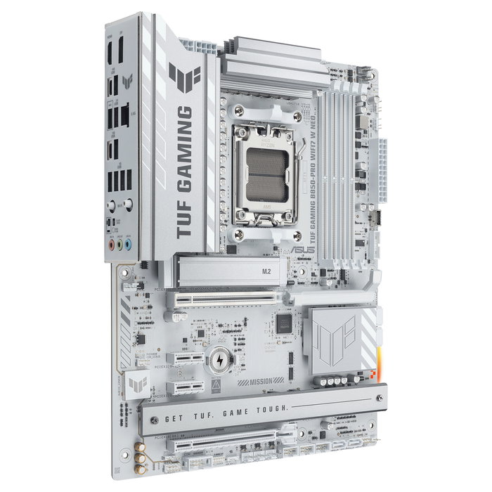 ASUS TUF GAMING B850-PRO WIFI7 W NEO Placa Base ATX, AMD AM5, DDR5, Wi-Fi 7, Bluetooth 5.4, 2.5 GbE, SATA III, M.2, 4 Ranuras RAM