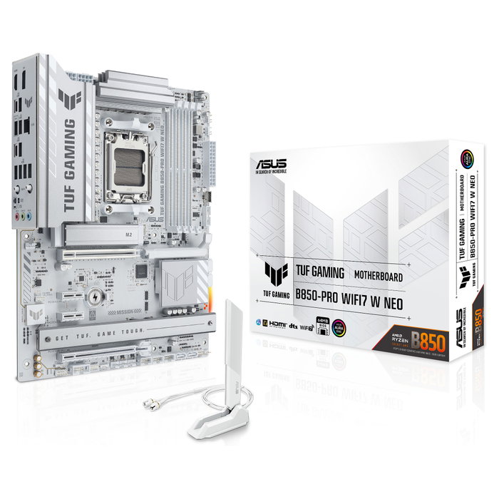 ASUS TUF GAMING B850-PRO WIFI7 W NEO Blanco