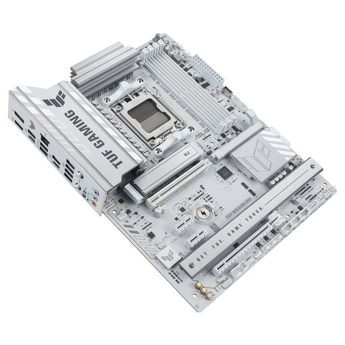 ASUS TUF GAMING B850-PRO WIFI7 W NEO Placa Base ATX, AMD AM5, DDR5, Wi-Fi 7, Bluetooth 5.4, 2.5 GbE, SATA III, M.2, 4 Ranuras RAM