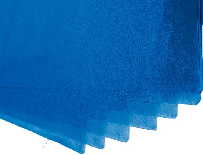 Liderpapel Papel de seda Azul 52x76cm 18g/m2 bolsa de 5 hojas Liderpapel Papel de seda Azul 52x76cm 18g/m2 bolsa de 5 hojas