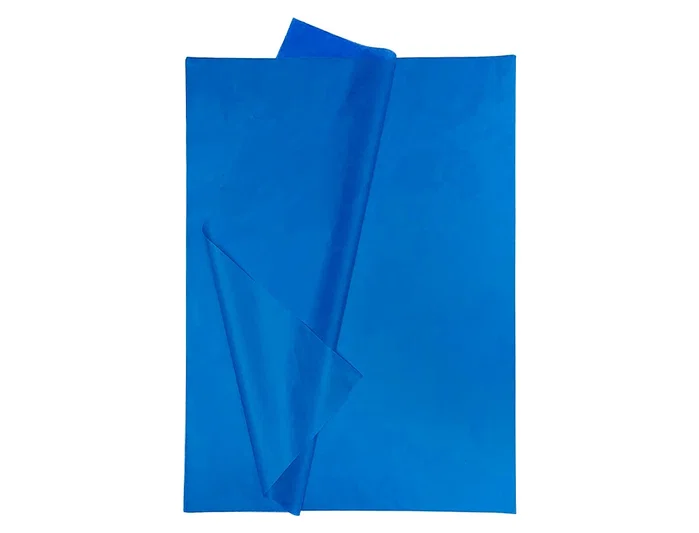 Liderpapel Papel de seda Azul 52x76cm 18g/m2 bolsa de 5 hojas Liderpapel Papel de seda Azul 52x76cm 18g/m2 bolsa de 5 hojas