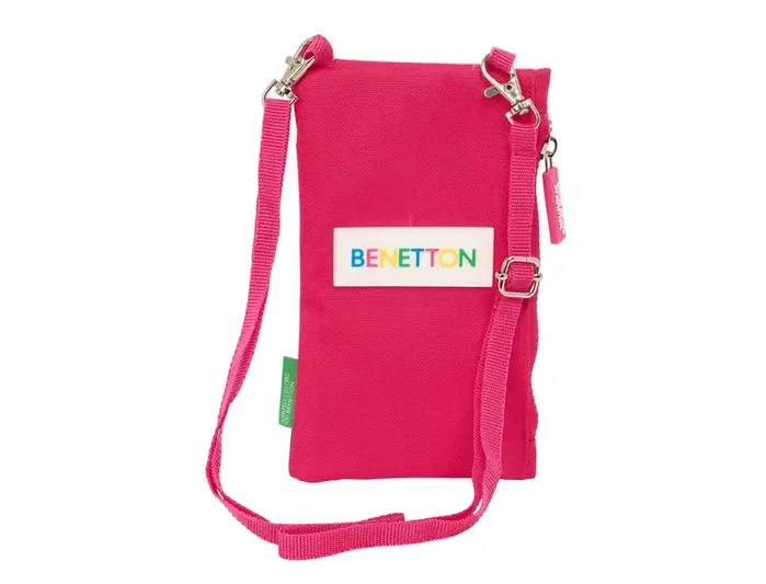 Safta Monedero Portamóvil Benetton Cherry 10x19cm