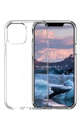 dbramante1928 Iceland Pro iPhone 12/12 Pro Clear, Case Reciclado, Protección Anticaídas, Bordes Elevados
