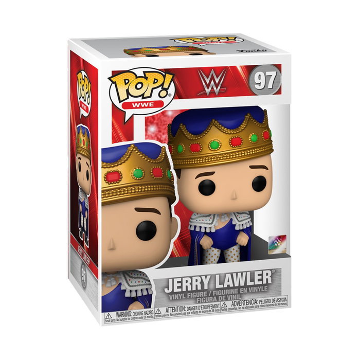 Funko WWE Jerry Lawler Figura de Vinilo 9 cm Funko WWE Jerry Lawler Figura de Vinilo 9 cm