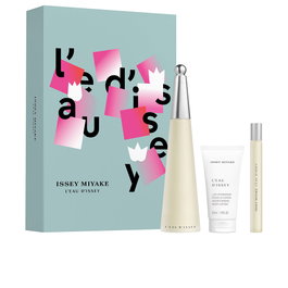 Issey Miyake L'Eau d'Issey Estuche Cofre Regalo 3 pz - Eau de Toilette 100 ml + Loción Corporal 50 ml + Vaporizador 10 ml - Fragancia Floral Acuática para Mujer