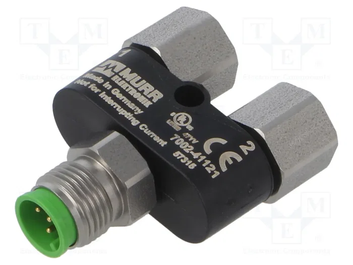 MURRELEKTRONIK Adaptador M12 con 1 macho de 5 pines y 2 hembras de 4 pines MURRELEKTRONIK Adaptador M12 con 1 macho de 5 pines y 2 hembras de 4 pines