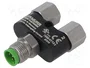 MURRELEKTRONIK Adaptador M12 con 1 macho de 5 pines y 2 hembras de 4 pines
