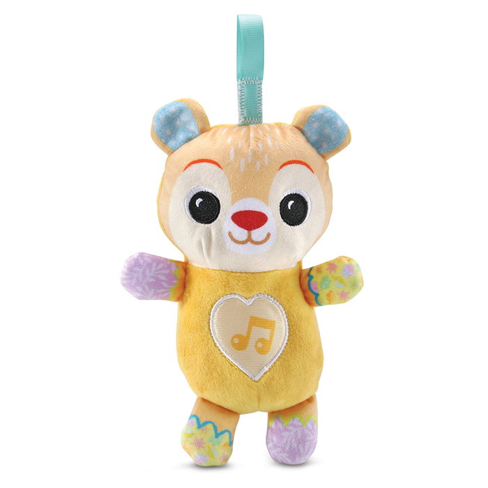 V-Tech Libro Sensorial Interactivo Infantil 80-574322 - El Bosque De Las Sorpresas, Libro de Tela Táctil con Sonidos y Luces para Bebés +3 Meses