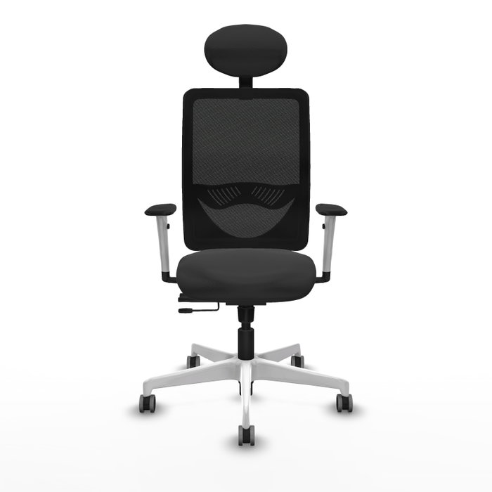 PIQUERAS Y CRESPO Silla de oficina Zulema Gris oscuro y Negro PIQUERAS Y CRESPO Silla de oficina Zulema Gris oscuro y Negro