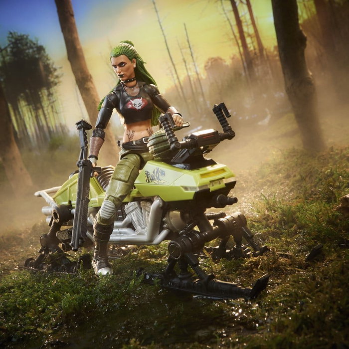 Hasbro G.I. Joe Classified Series Cobra Zanya y Dreadnok Chameleon (Swamp Skier)