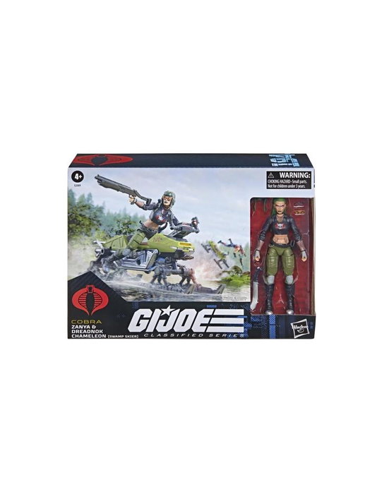 Hasbro G.I. Joe Classified Series Cobra Zanya y Dreadnok Chameleon (Swamp Skier)