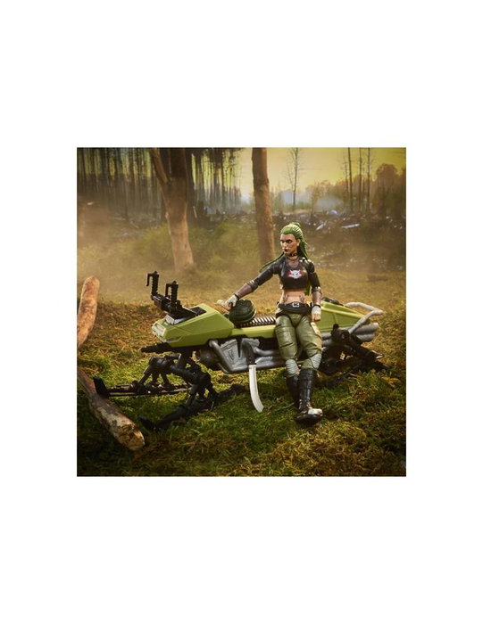 Hasbro G.I. Joe Classified Series Cobra Zanya y Dreadnok Chameleon (Swamp Skier)