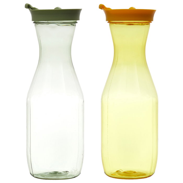 Home Deco Factory Botella Plástico 1 L Colección Bain De Soleil Colores Surtidos