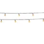 Lumisky LUM3666162003593 Guirnalda Solar de Exterior FESTY WHITE con 20 Bombillas LED, Blanco Cálido, 5.8 Metros