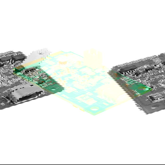 DeLOCK 95259 Adaptador Mini PCIe a USB-C 3.1 Gen 2 ASM1142, Tarjeta de Expansión Tamaño Completo, 1 Puerto USB Type-C, 10 Gbit/s