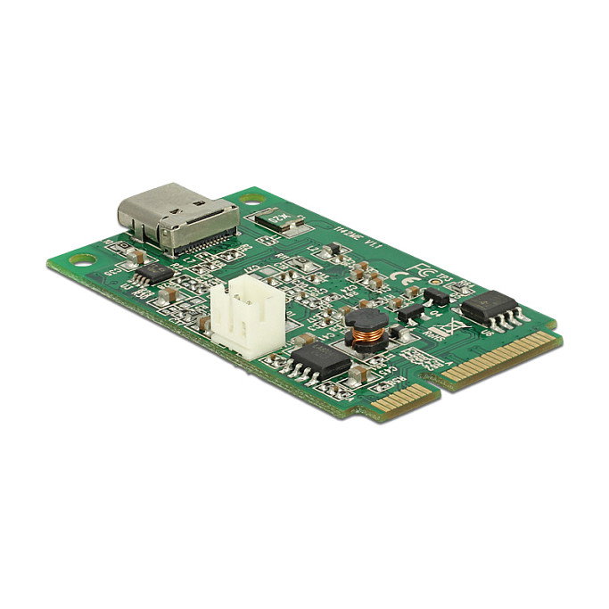 DeLOCK 95259 Tarjeta de expansión Mini PCIe a USB Tipo-C™ 3.1 Gen 2 DeLOCK 95259 Tarjeta de expansión Mini PCIe a USB Tipo-C™ 3.1 Gen 2