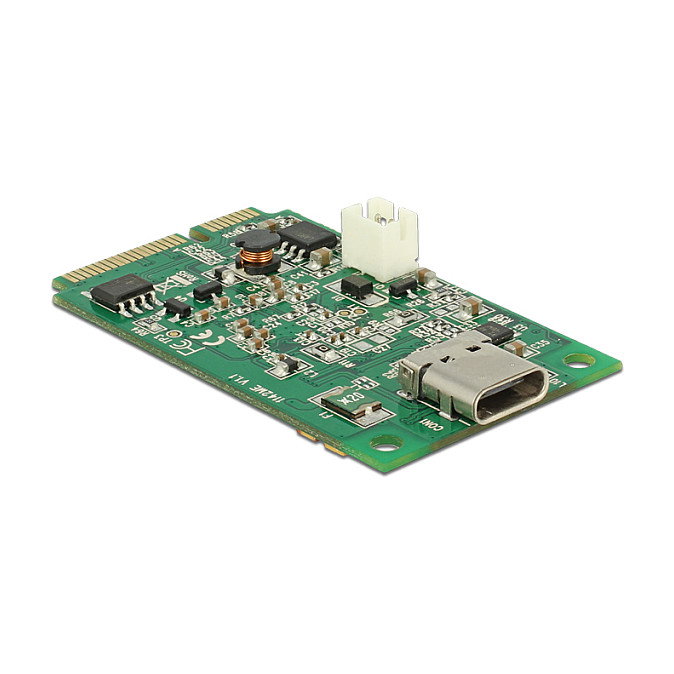 DeLOCK 95259 Tarjeta de expansión Mini PCIe a USB Tipo-C™ 3.1 Gen 2 DeLOCK 95259 Tarjeta de expansión Mini PCIe a USB Tipo-C™ 3.1 Gen 2