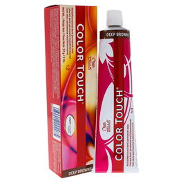 Color Touch, Sin amoníaco, Tinte de cabello semipermanente, 5/75 Light Chestnut Brown Mahogany, 60 ml