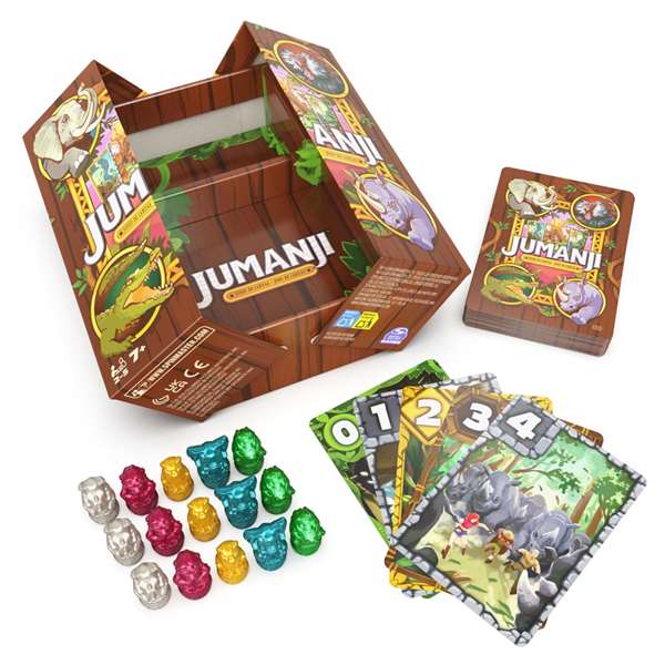 Spin Master Juego de Cartas Jumanji Spin Master Juego de Cartas Jumanji
