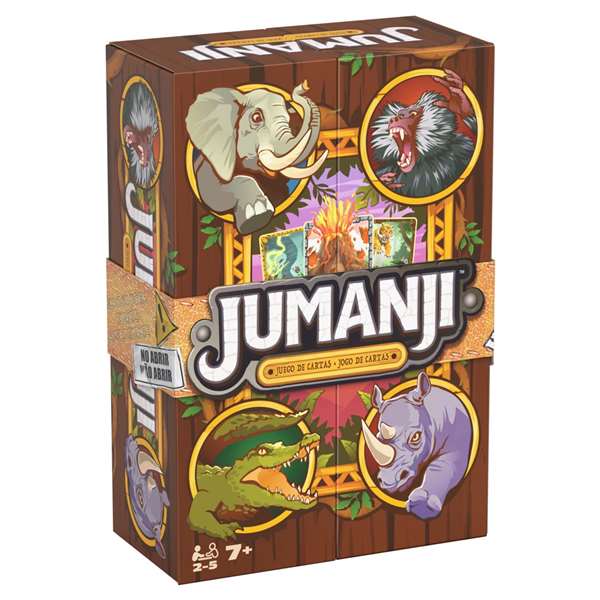 Spin Master Juego de Cartas Jumanji Spin Master Juego de Cartas Jumanji