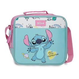 Joumma Bags Neceser Little Destruction Stitch Disney Bandolera Poliéster 23x23x11cm
