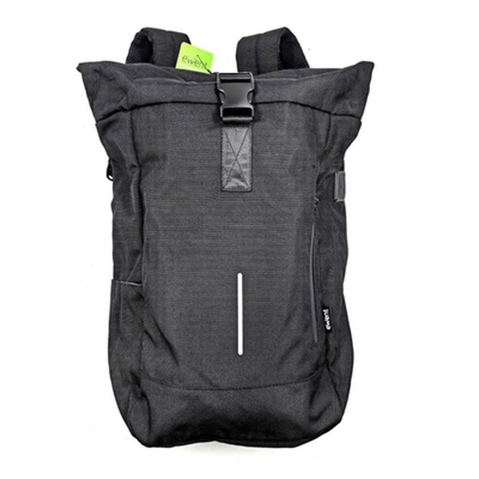 EWENT Trendy Roll EW2536 Mochila para Portátil 17,3 Pulgadas Negra