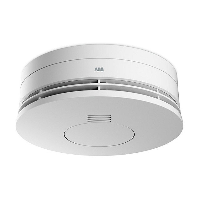 BUSCH-JAEGER BJ 6833/01-84 Detector de humo fotoeléctrico interconectable BUSCH-JAEGER BJ 6833/01-84 Detector de humo fotoeléctrico interconectable